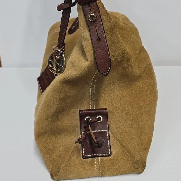 Vintage Dooney & Bourke Suede Leather Purse - Picture 3 of 9